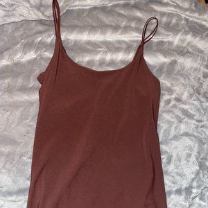 Abercrombie Traveler Mini Dress Brown Size Large (Regular Length)